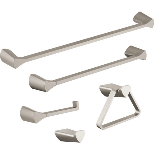 774240SS,PN Delta Zura 25.56'' Wall Mounted Towel Bar & Reviews Wayfair